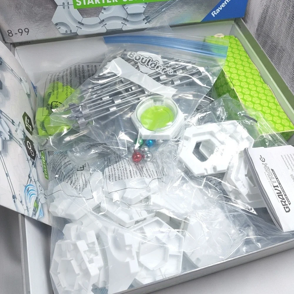 Ravensburger GraviTrax Power Starter-Set Launch Marble Run Construction Complete